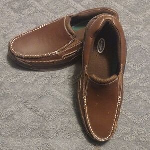 Dr. Scholl's Advanced Comfort Leather Classic Brown Loafers